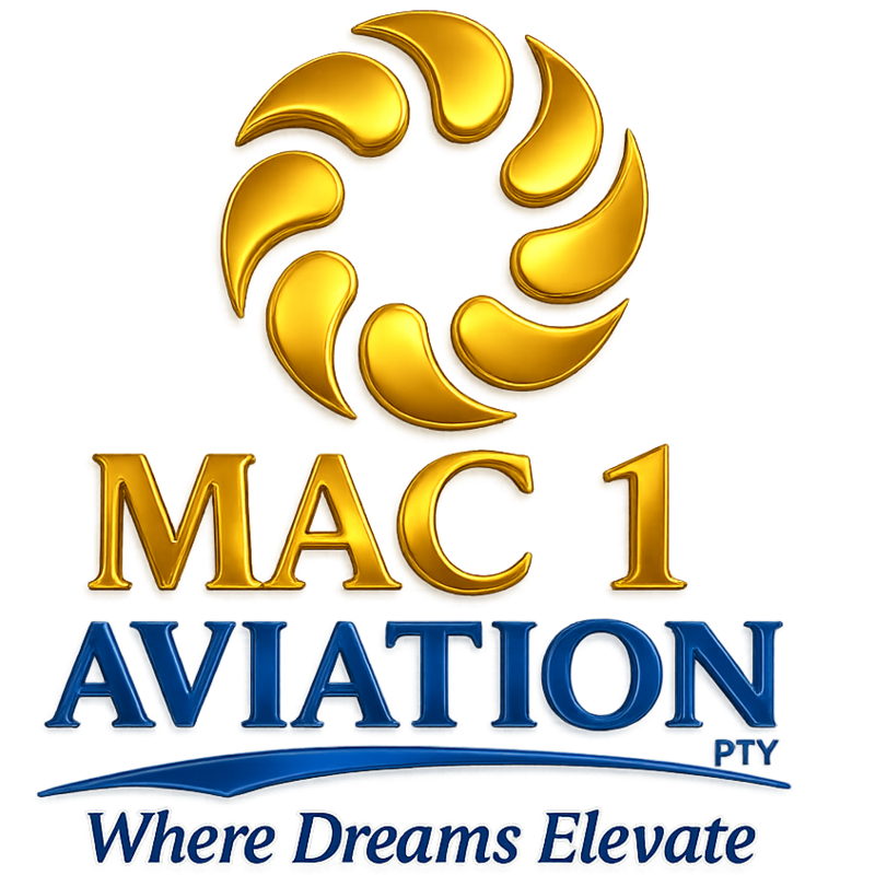 Mac 1 Aviation Logo